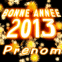 "Bonne anne 2013"